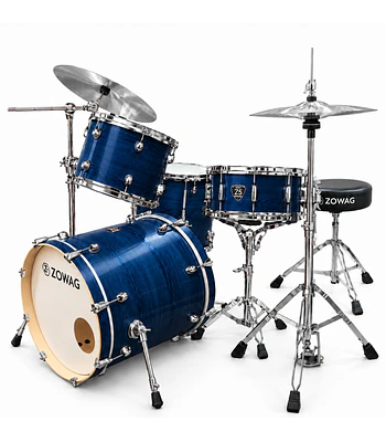 BATERIA JAZZ Z5 BIRCH PREMIUM ZOWAG 12 14 14 18 BLUE WARE EXHIBICIÓN