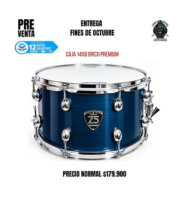 PREVENTA CAJA Z5 14X8 10 AFINADORES BIRCH PREMIUM BLUE WARE
