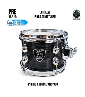 PREVENTA TOM Z5 8X7 BLACK WOOD