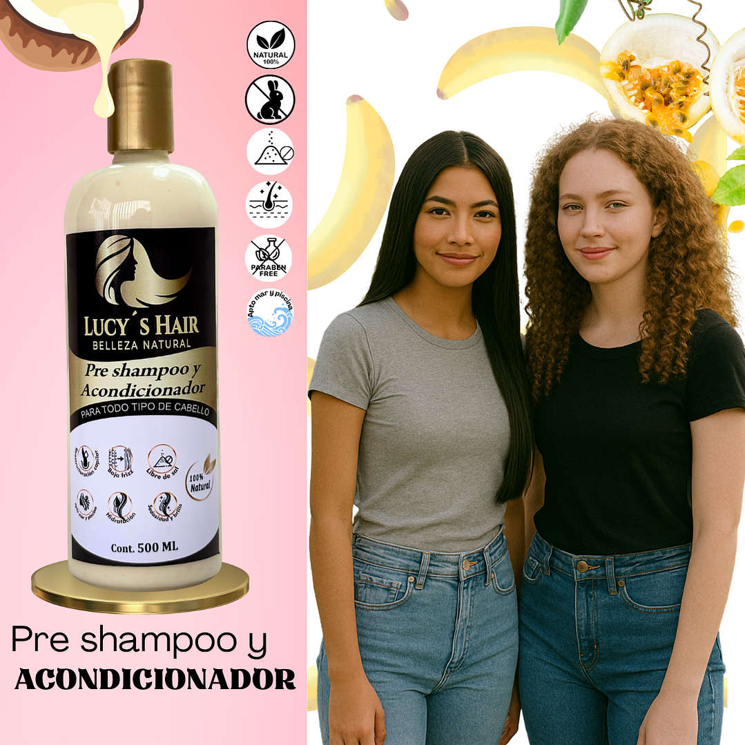 Pre shampoo y Acondicionador  x 500  3