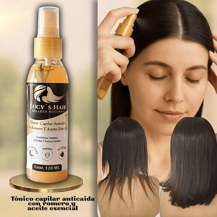 Tónico Capilar anticaida y fortalecimiento x 120 ML 3