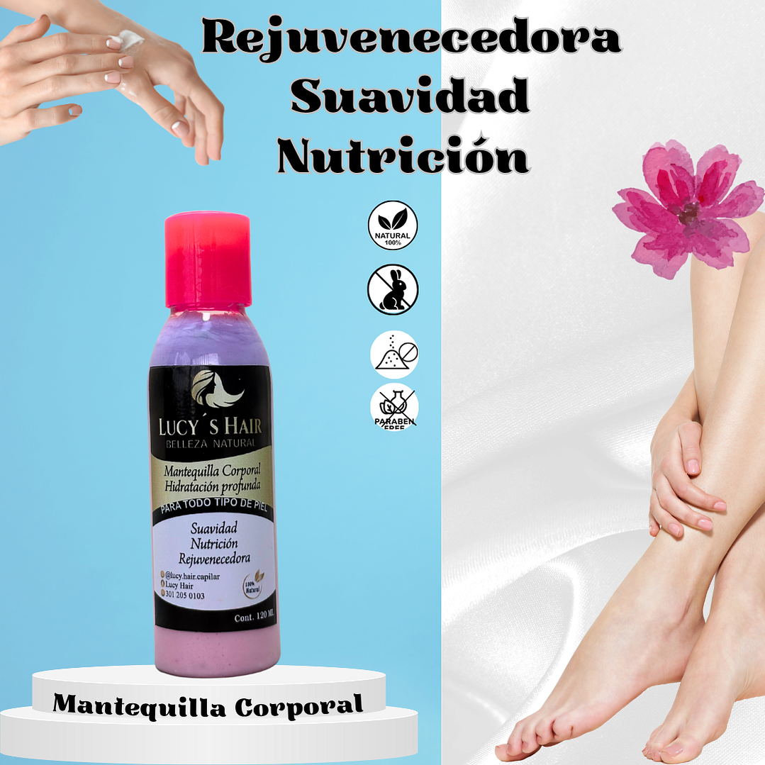 Mantequilla Corporal Hidratación Profunda x 120 ML  2