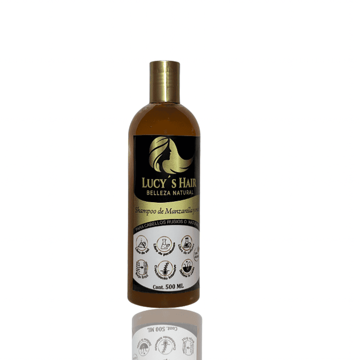 Shampoo de Manzanilla y Miel Aclarante  x 500 ML 1