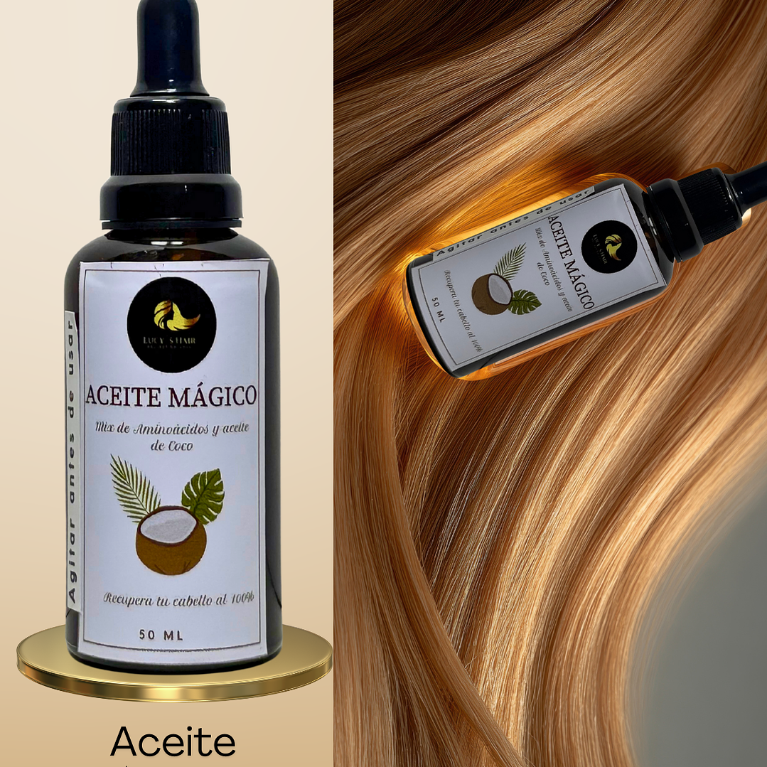 Aceite Mágico Capilar reparador  x 50 ML 2