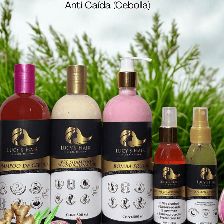 COMBO COMPLETO ANTICAIDA Y REPARACIÓN INTENSIVA X 500 ML 2
