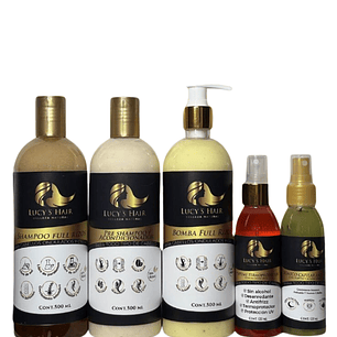 COMBO COMPLETO FULL RIZOS  HIDRATACÍON Y REPARACION INTENSIVA X 500 ML