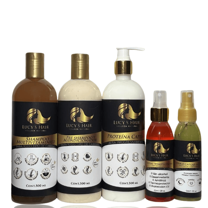 COMBO COMPLETO LISOS  CRECIMIENTO INTENSIVO X 500 ML 1