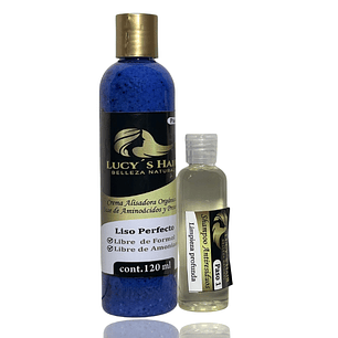 Keratina Orgánica Liso Perfecto x 250 ML Cabellos decolorados