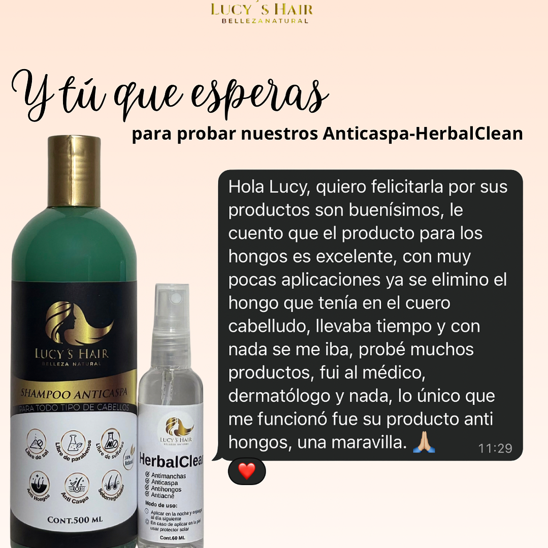 SHAMPOO ANTICASPA,PSORIASIS,SEBORREA,HONGOS X 500  ML 3