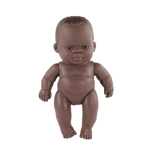 BABY AFRICANA NIÑA 21CM, SIN ROPA