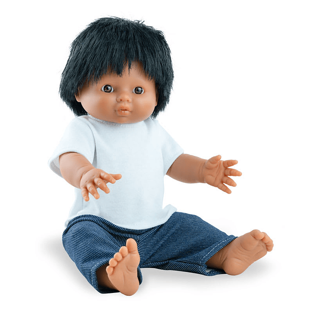 PLAY DOLLS NIÑO LATINO 38CM CON ROPA