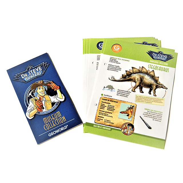 DR. STEVE - DINOSAURS COLLECTION STEGOSAURUS