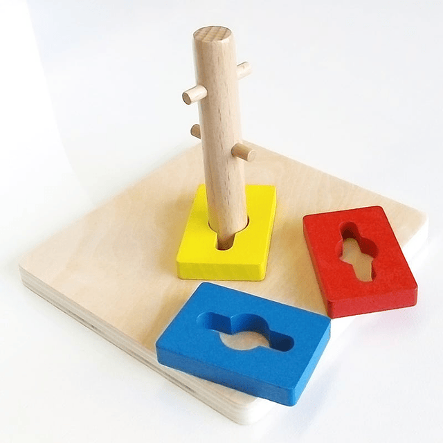 BASE 1 ASTA GIRAR Y CLASIFICAR RECTÁNGULOS MONTESSORI