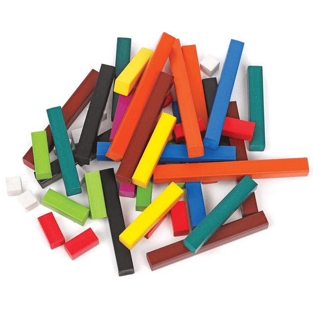 BARRAS CUISENAIRE DE MADERA 74UN