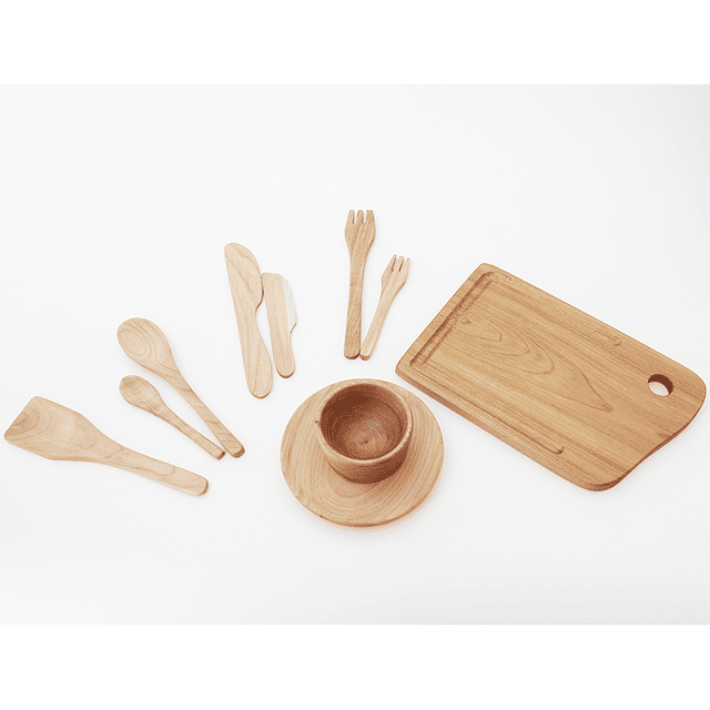 SET DE COCINA MADERA CHILENA