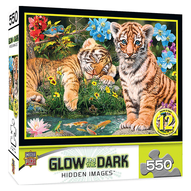 PUZZLE 500PZ GLOW IN THE DARK - UN OJO VIGILANTE