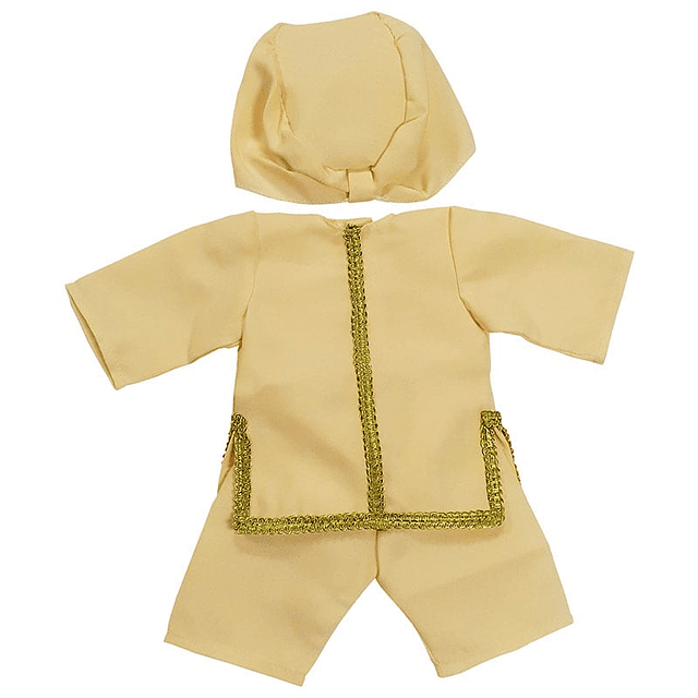 TRAJE HINDÚ NIÑO PARA MUÑECOS DE 38CM