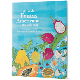 ATLAS DE FRUTAS AMERICANAS PARA COLOREAR