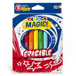 PLUMONES MAGIC ERASABLE 10 COLORES