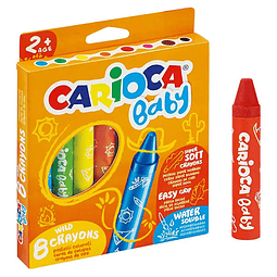 CRAYONES BABY 8 COLORES