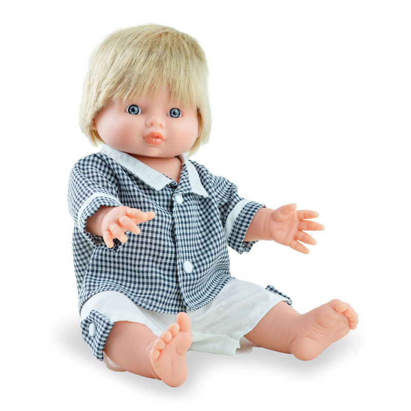 Play Dolls niño europeo con traje 38cm