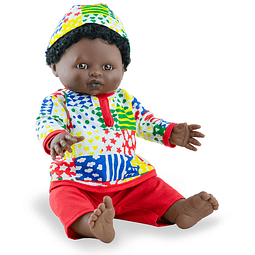 Play dolls niño africano 38cm con ropa