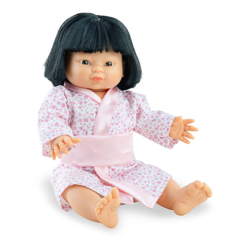 Play dolls niña asiática 38cm con ropa
