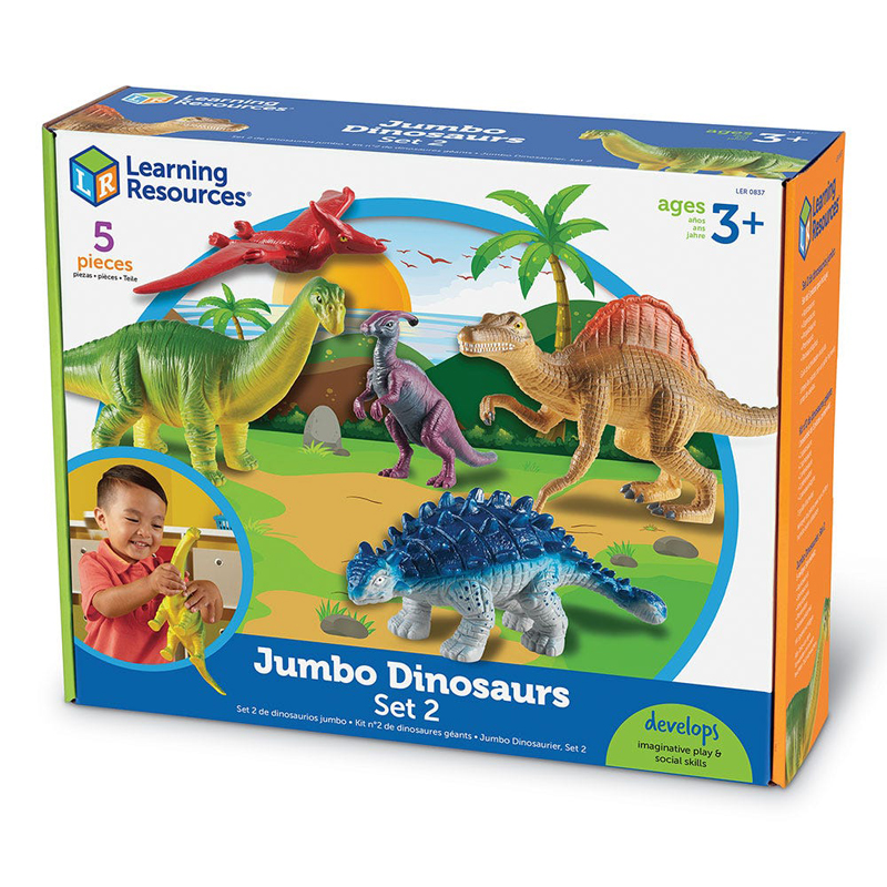 Dinosaurios Jumbo 5pz