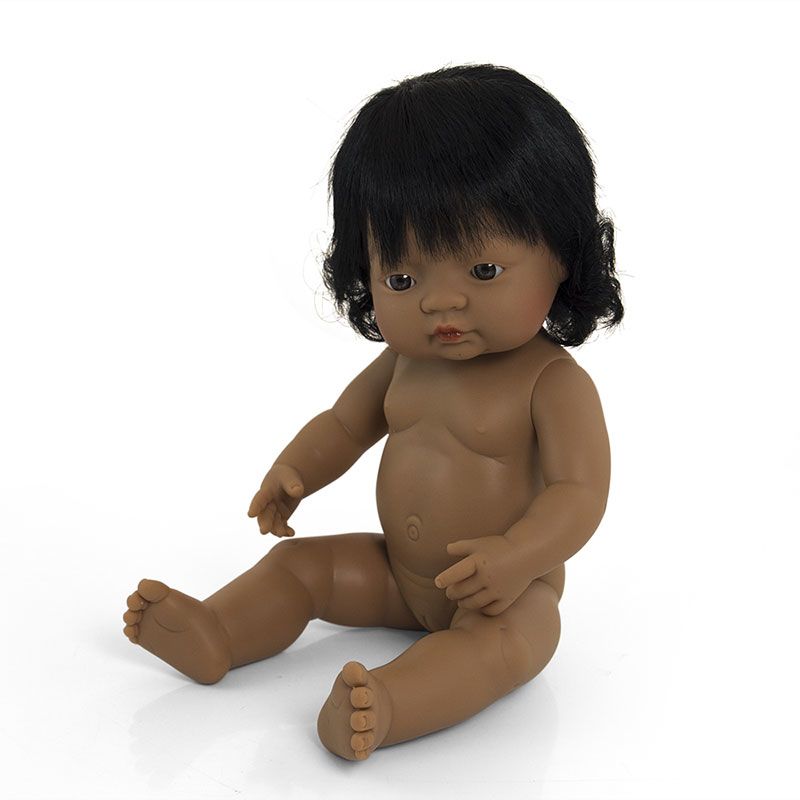 Bebé latinoamericano niña de 38cm