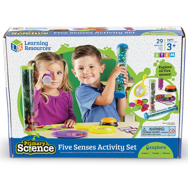 Set de actividades de ciencias primarias 5 sentidos