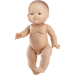 LOS GORDIS, NIÑO ASIÁTICO DESNUDO, 34cm