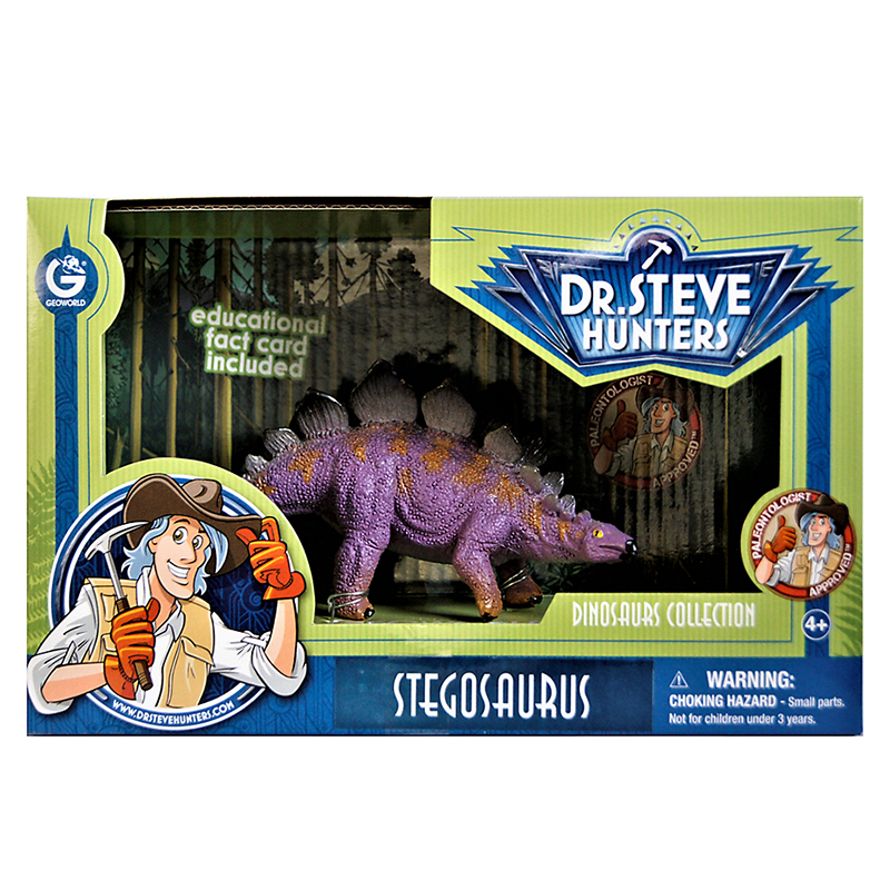 DR. STEVE - DINOSAURS COLLECTION STEGOSAURUS