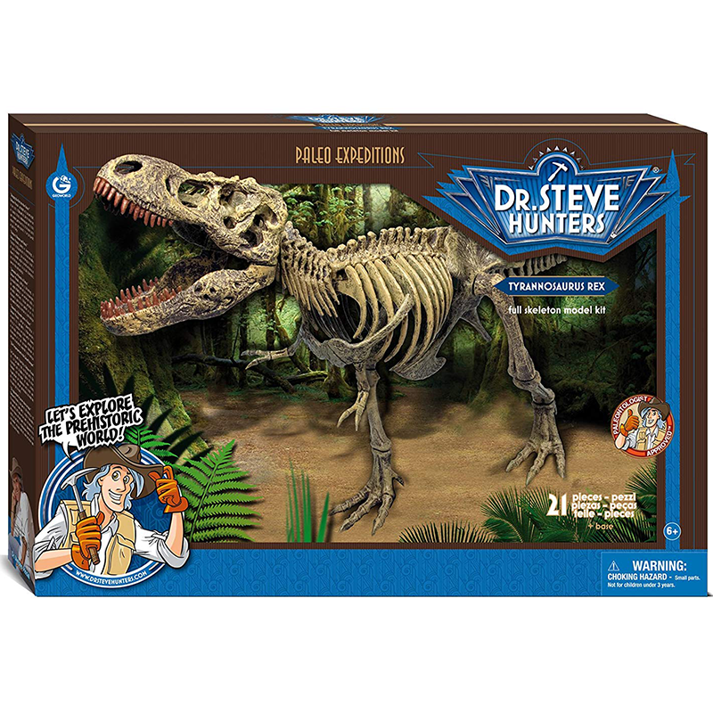 DR. STEVE PALEO EXPEDITIONS T-REX FULL SKELETON MODEL KIT