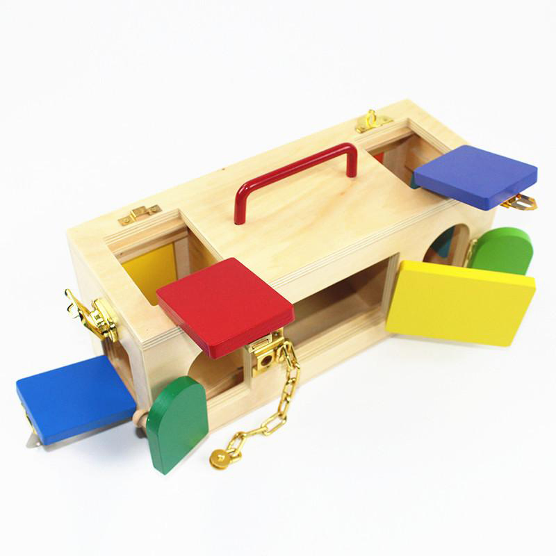 CAJA CERRADURAS MONTESSORI HUNTER