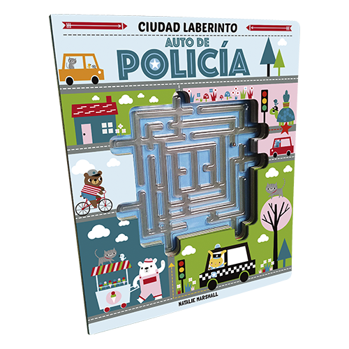 CIUDAD LABERINTO - AUTO DE POLICÍA