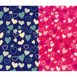 RASO ESTAMPADO CORAZONES