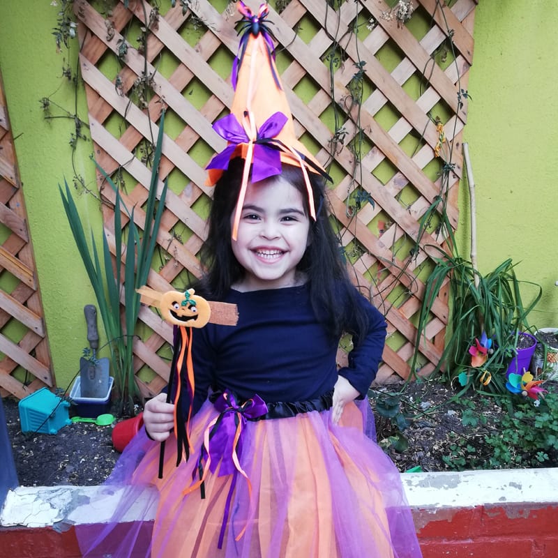 SET BRUJITA HALLOWEEN 3PZ