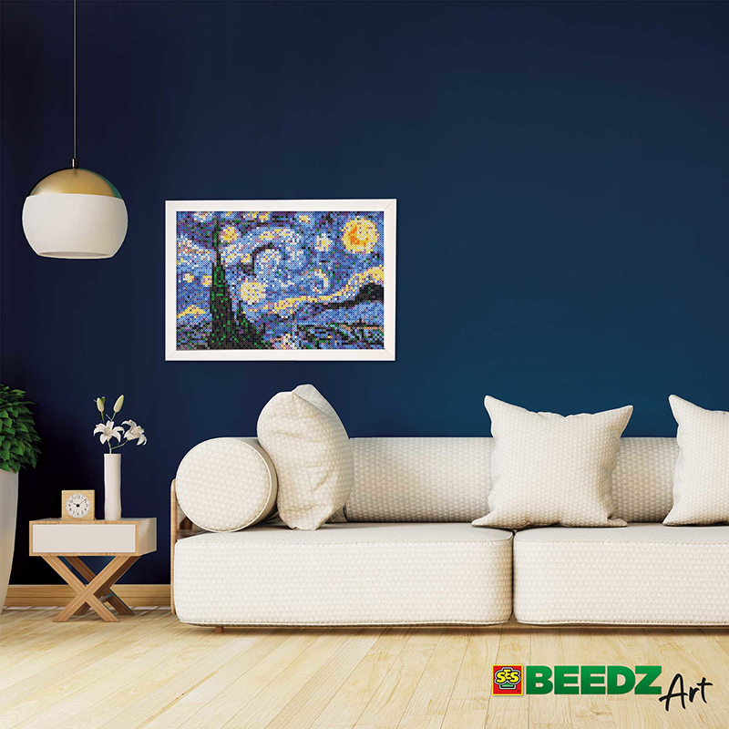 BEEDZ ART - VAN GOGH - LA NOCHE ESTRELLADA