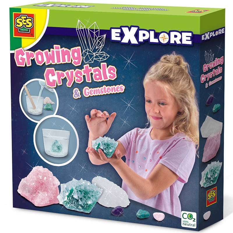 JUEGO PARA CREAR CRISTALES Y PIEDRAS PRECIOSAS