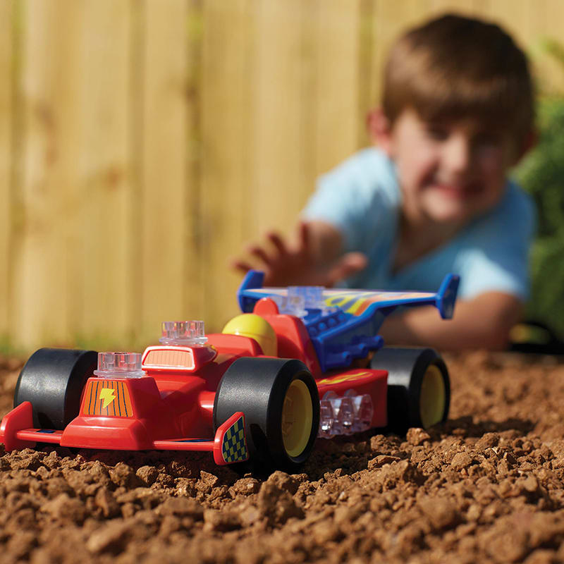 Crea y construye tu auto de carreras