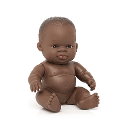 BABY AFRICANA NIÑA 21CM, SIN ROPA