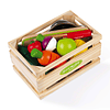 SET DE FRUTAS Y VERDURAS DE MADERA PARA CORTAR