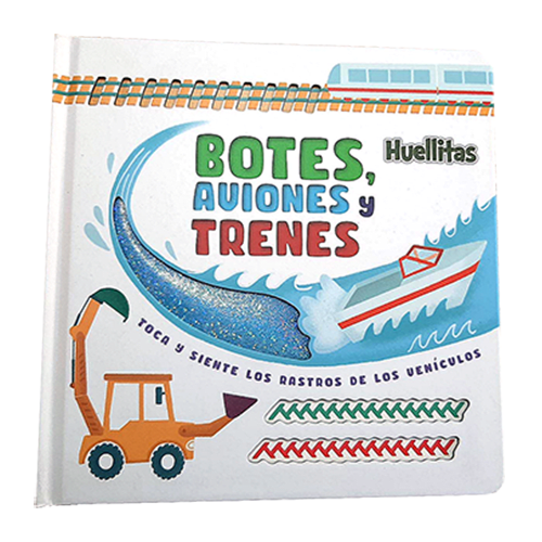 HUELLITAS - BOTES, AVIONES Y TRENES