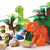 ABRICK - BLOQUES TIPO LEGO DINOSAURIOS