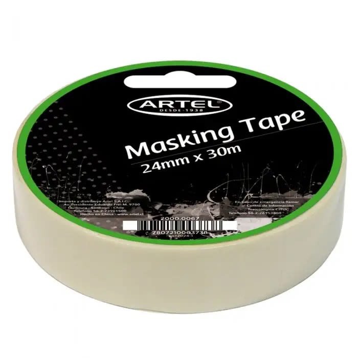 ARTEL CINTA MASKING TAPE 24MM X 30M