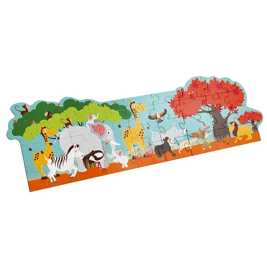 PUZZLE 36PCS DE PISO, SAFARI