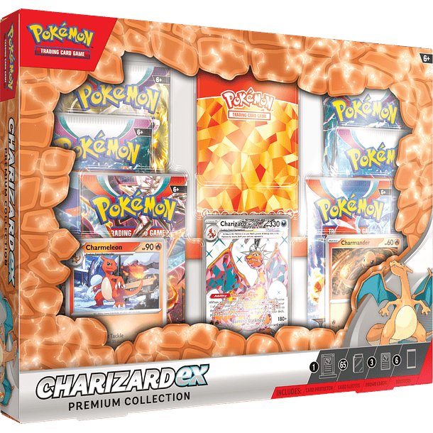 Pokemon TCG Charizard ex Premium Collection Español 1