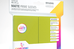 GG BGG Matte Prime Sleeves lime