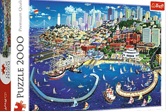 Puzzle Trefl 2000 Bahía de San Francisco 