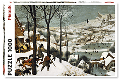 Puzzle Piatnik 1000 Piezas Bruegel - Hunters in the Snow